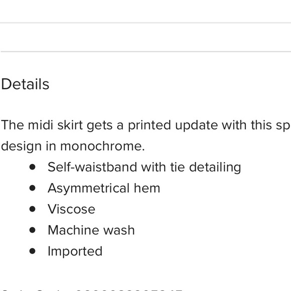 Topshop Polka Dot Midi Skirt - Picture 4 of 4